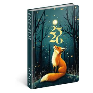 18měsíční diář Petito - Liška 2025/2026