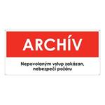 ARCHIV, plast 2 mm s dírkami 190x90 mm