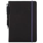 Diář AMOS týdenní A5 2027 český - černá/modrá gumička