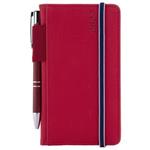 Diář AMOS týdenní kapesní 2027 český - červená/modrá gumička