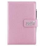 Diář BRILIANT denní B6 2027 - světle růžová