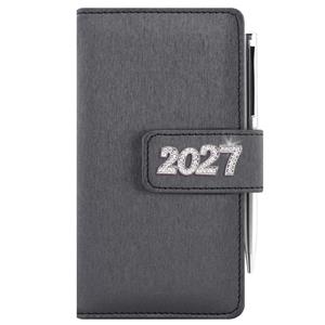 Diář BRILIANT týdenní kapesní 2027 český - černá