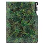 Diář DESIGN denní A4 2027 - černá - Kapradina