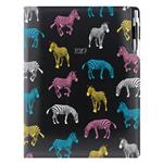 Diář DESIGN denní A4 2027 český - černá - Zebra