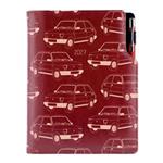 Diář DESIGN denní A5 2027 český - bordó - Maluch