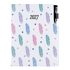 Diář DESIGN denní A5 2027 český - Pírka