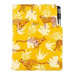 Diář DESIGN denní A5 2027 český - žlutá - Gepard