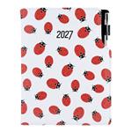 Diář DESIGN denní B6 2027 - Beruška