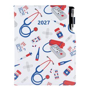 Diář DESIGN denní B6 2027 - Doktor