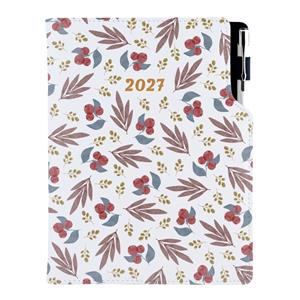 Diář DESIGN denní B6 2027 - Jeřabina