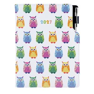 Diář DESIGN denní B6 2027 - Sova