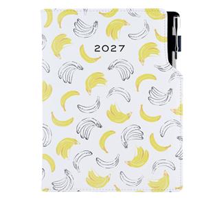 Diář DESIGN týdenní A5 2027 český - Banán