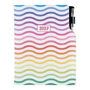 Diář DESIGN týdenní B6 2027 - Barvy