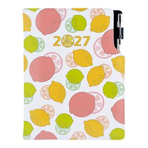 Diář DESIGN týdenní speciál A5 2027 - Citron
