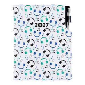 Diář DESIGN týdenní speciál A5 2027 - Music