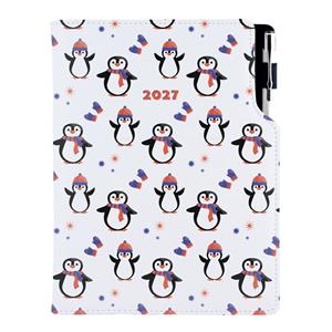 Diář DESIGN týdenní speciál A5 2027 - Tučňák