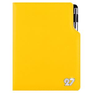 Diář GEP CRYSTAL denní A5 2027 český - žlutá