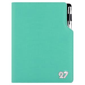 Diář GEP CRYSTAL týdenní speciál A5 2027 - mátová