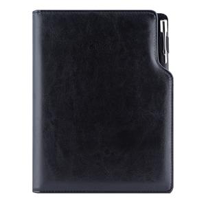 Diář GEP s propiskou denní A5 2027 český - černá/černý vnitřek