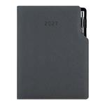 Diář GEP s propiskou denní B6 2027 - šedá