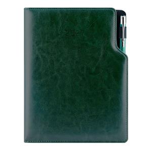 Diář GEP s propiskou týdenní B5 2027 - zelená