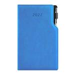 Diář GEP s propiskou týdenní kapesní 2027 český - modrá pastelová