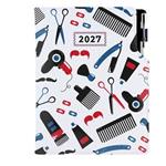 Diář KADEŘNICKÝ Barber - DESIGN týdenní B6 2027
