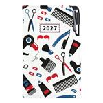Diář KADEŘNICKÝ Barber - DESIGN týdenní kapesní 2027 český