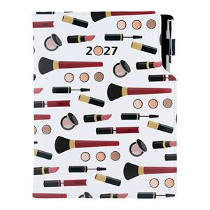 Diář KOSMETICKÝ Make up - DESIGN týdenní A5 2027 český