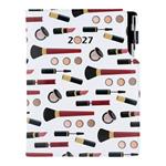 Diář KOSMETICKÝ Make up - DESIGN týdenní A5 2027 český