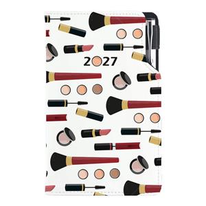 Diář KOSMETICKÝ Make up - DESIGN týdenní kapesní 2027 český