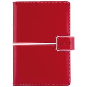 Diář MAGNETIC denní A5 2027 český - červená/bílá