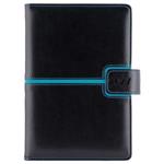 Diář MAGNETIC týdenní A5 2027 český - černá/tyrkysová