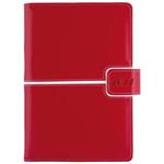 Diář MAGNETIC týdenní speciál A5 2027 - červená/bílá