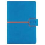 Diář MAGNETIC týdenní speciál A5 2027 - modrá/oranžová