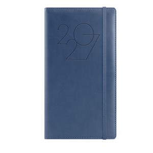 Diář POLY týdenní kapesní 2027 český - tmavě modrá