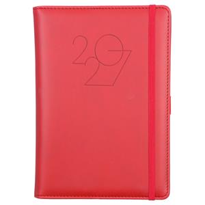 Diář POLY týdenní speciál A5 2027 - červená