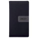 Diář RIGA týdenní kapesní 2027 český - černá