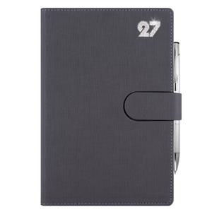 Diář SPLIT CRYSTAL týdenní speciál A5 2027 - šedá