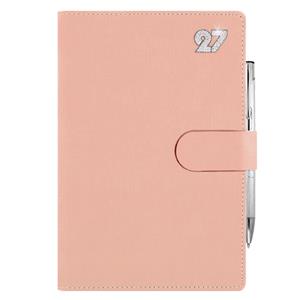 Diář SPLIT CRYSTAL týdenní speciál A5 2027 - světle růžová