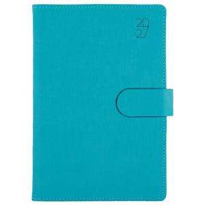 Diář SPLIT denní A5 2027 český - tyrkysová