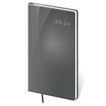 Diář týdenní kapesní 2026 Vario - Grey Design