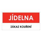 JÍDELNA, plast 2 mm s dírkami 190x90 mm