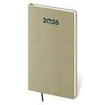 Kapesní diář týdenní 2026 ECO - Kiwi