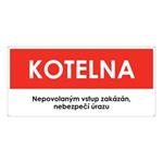 KOTELNA, plast 2 mm s dírkami 190x90 mm