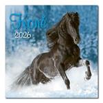 Nástěnný kalendář 2026  - Koně