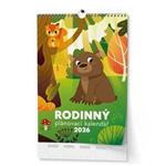 Nástěnný kalendář 2026 Rodinný plánovací kalendář 