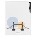 Notes DESIGN A4  linkovaný - Londýn