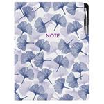 Notes DESIGN A4  tečkovaný - Ginkgo