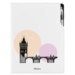 Notes DESIGN A4  tečkovaný - Praha